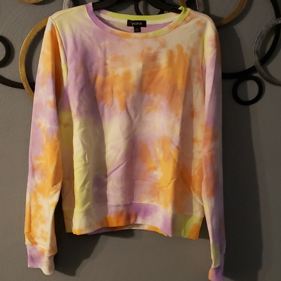 Wildfox Sweaters - NWT Wildfox Tie Dye Pullover Sweatshirt Size L